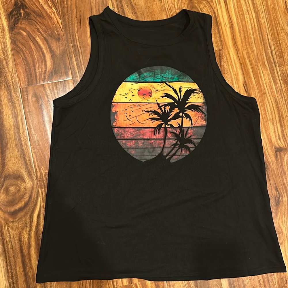 Women’s Black Tank, XL